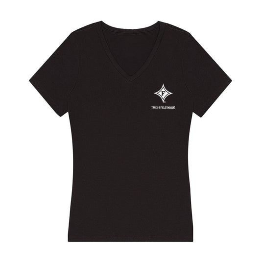Furman - NCAA Men's Track & Field : Owen Delaney - Women's V-Neck T-Shirt-0