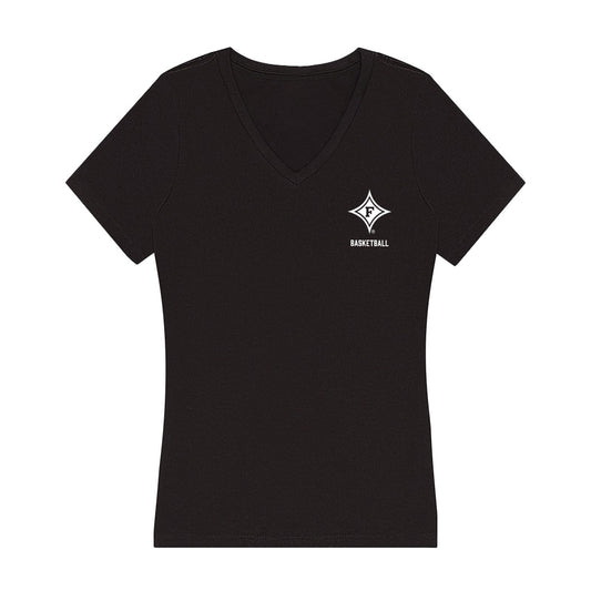 Furman - NCAA Women's Basketball : Tate Walters - Women's V-Neck T-Shirt-0