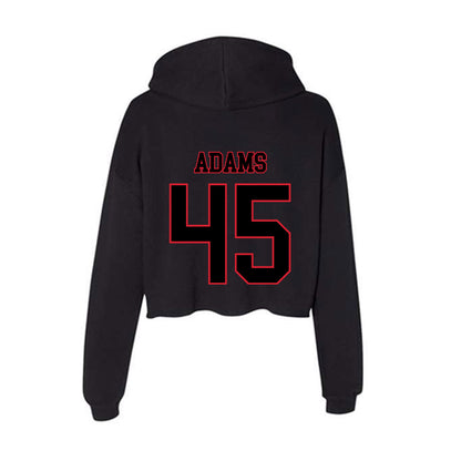 DePaul - NCAA Softball : Jolie Adams - Classic Shersey Women's Crop Fleece Hoodie-1