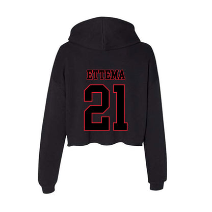 DePaul - NCAA Softball : Lydia Ettema - Classic Shersey Women's Crop Fleece Hoodie-1