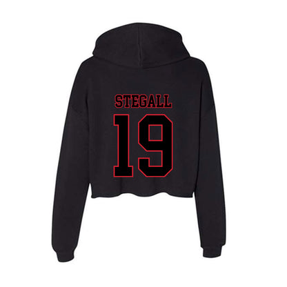 DePaul - NCAA Men's Soccer : Chase Stegall - Classic Shersey Women's Crop Fleece Hoodie-1