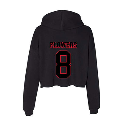DePaul - NCAA Men's Soccer : Tyler Flowers - Classic Shersey Women's Crop Fleece Hoodie-1