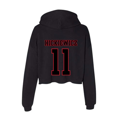 DePaul - NCAA Men's Soccer : Daniel Hickiewicz - Classic Shersey Women's Crop Fleece Hoodie-1