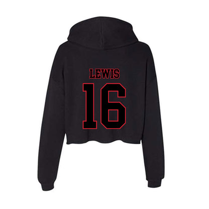 DePaul - NCAA Women's Soccer : Madeline Lewis - Classic Shersey Women's Crop Fleece Hoodie-1
