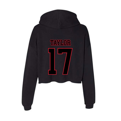 DePaul - NCAA Women's Soccer : Keira Taylor - Classic Shersey Women's Crop Fleece Hoodie-1