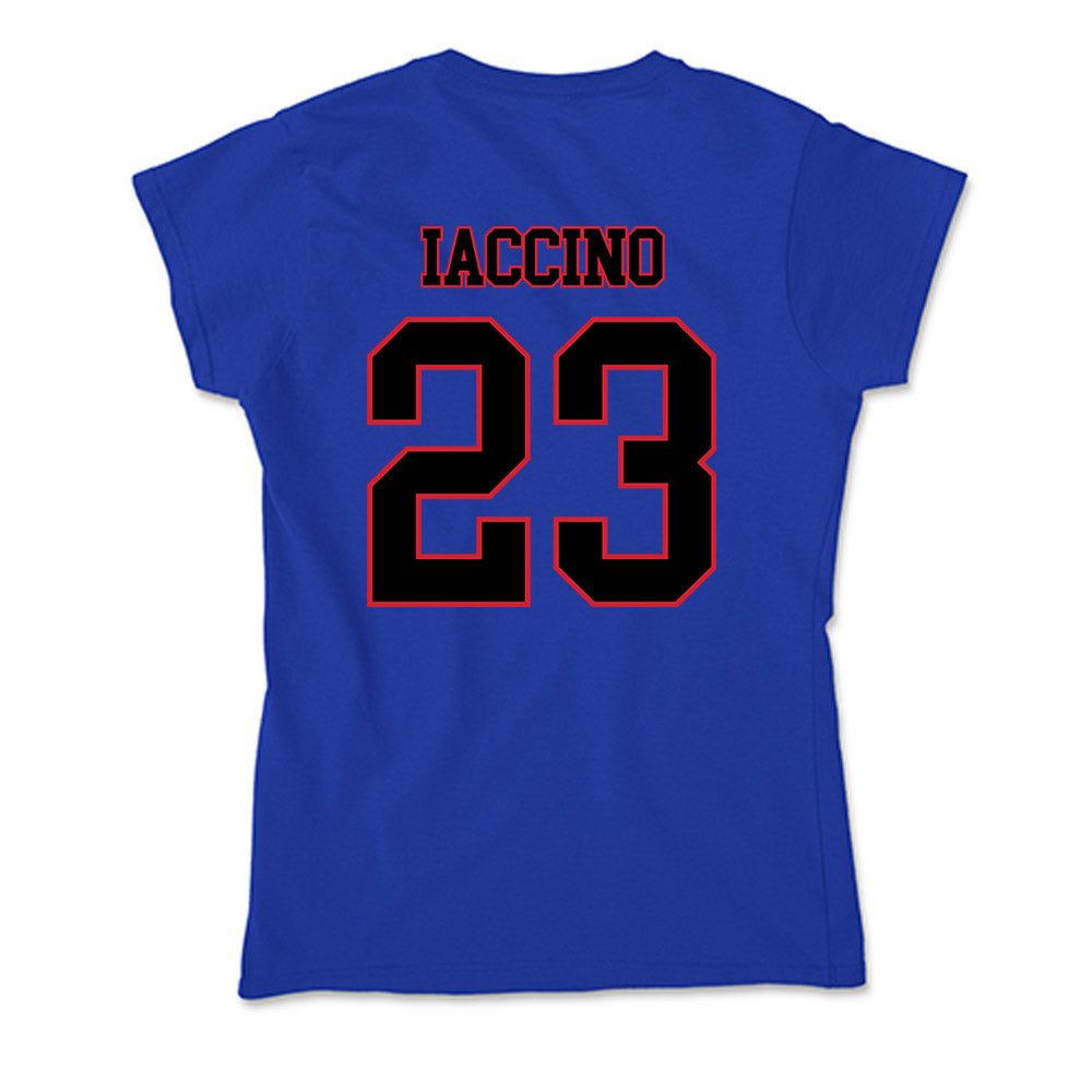 DePaul - NCAA Men's Soccer : Luca Iaccino - Classic Shersey Soft Style Women’s T-Shirt-1