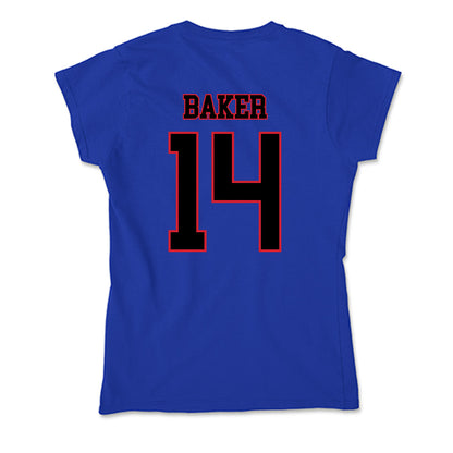 DePaul - NCAA Softball : Gwen Baker - Classic Shersey Soft Style Women’s T-Shirt-1