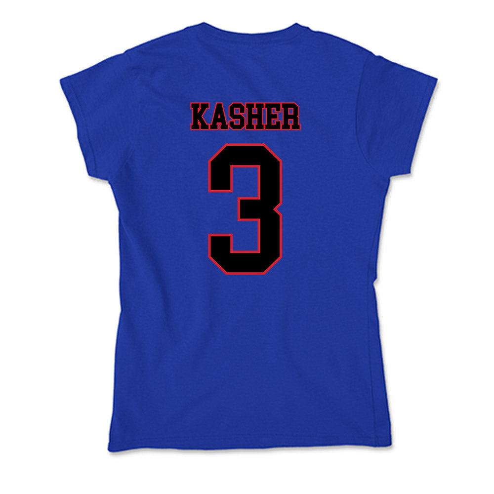 DePaul - NCAA Men's Basketball : Nate Kasher - Classic Shersey Soft Style Women’s T-Shirt-1