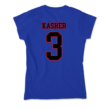 DePaul - NCAA Men's Basketball : Nate Kasher - Classic Shersey Soft Style Women’s T-Shirt-1