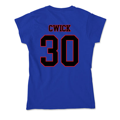 DePaul - NCAA Softball : Brooke Cwick - Classic Shersey Soft Style Women’s T-Shirt-1