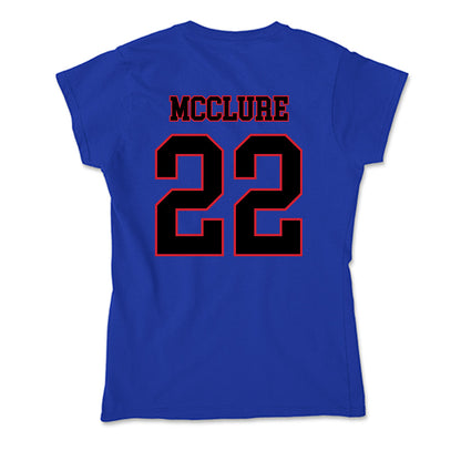 DePaul - NCAA Men's Basketball : Kruz McClure - Classic Shersey Soft Style Women’s T-Shirt-1