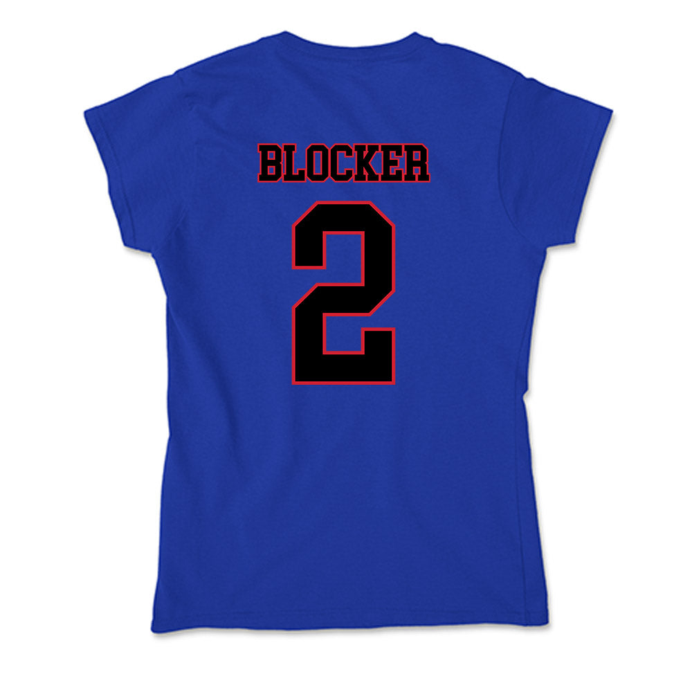 DePaul - NCAA Men's Basketball : Layden Blocker - Classic Shersey Soft Style Women’s T-Shirt-1