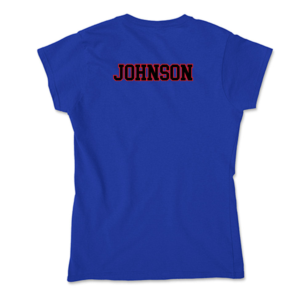 DePaul - NCAA Women's Track & Field : Trixie Johnson - Classic Shersey Soft Style Women’s T-Shirt-1