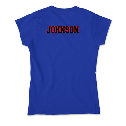 DePaul - NCAA Women's Track & Field : Trixie Johnson - Classic Shersey Soft Style Women’s T-Shirt-1