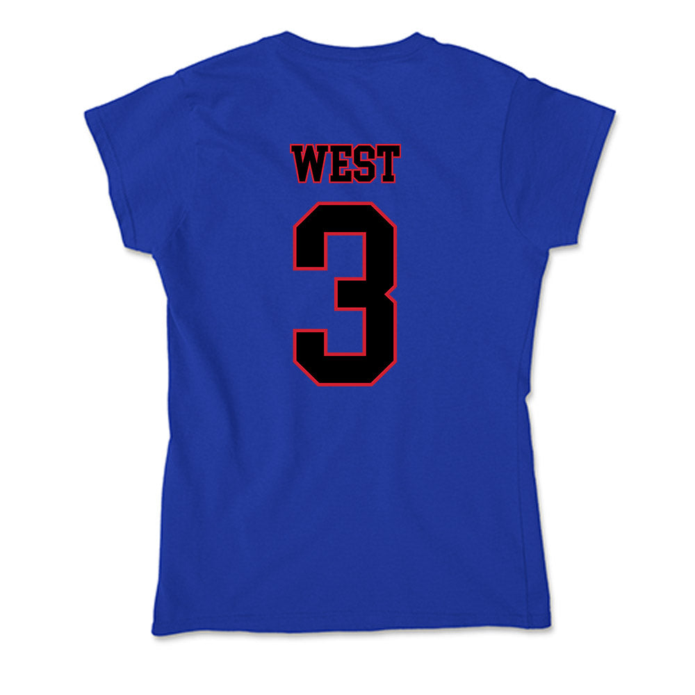 DePaul - NCAA Women's Basketball : Alayna West - Classic Shersey Soft Style Women’s T-Shirt-1