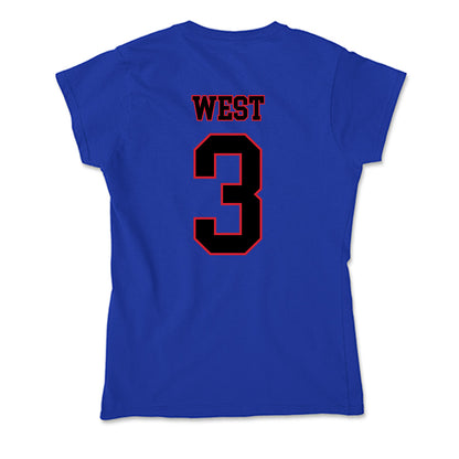 DePaul - NCAA Women's Basketball : Alayna West - Classic Shersey Soft Style Women’s T-Shirt-1