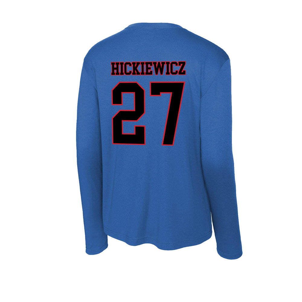 DePaul - NCAA Men's Soccer : Daniel Hickiewicz - Classic Shersey Activewear Long Sleeve T-Shirt-1