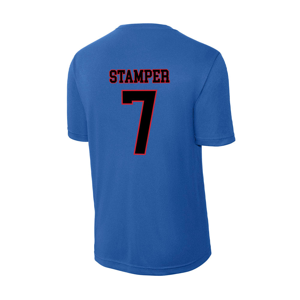 DePaul - NCAA Women's Soccer : Marin Stamper - Classic Shersey Activewear T-Shirt-1