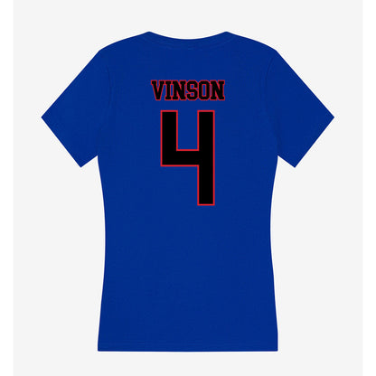 DePaul - NCAA Women's Soccer : Riley Vinson - Classic Shersey Women's V-Neck T-Shirt-1