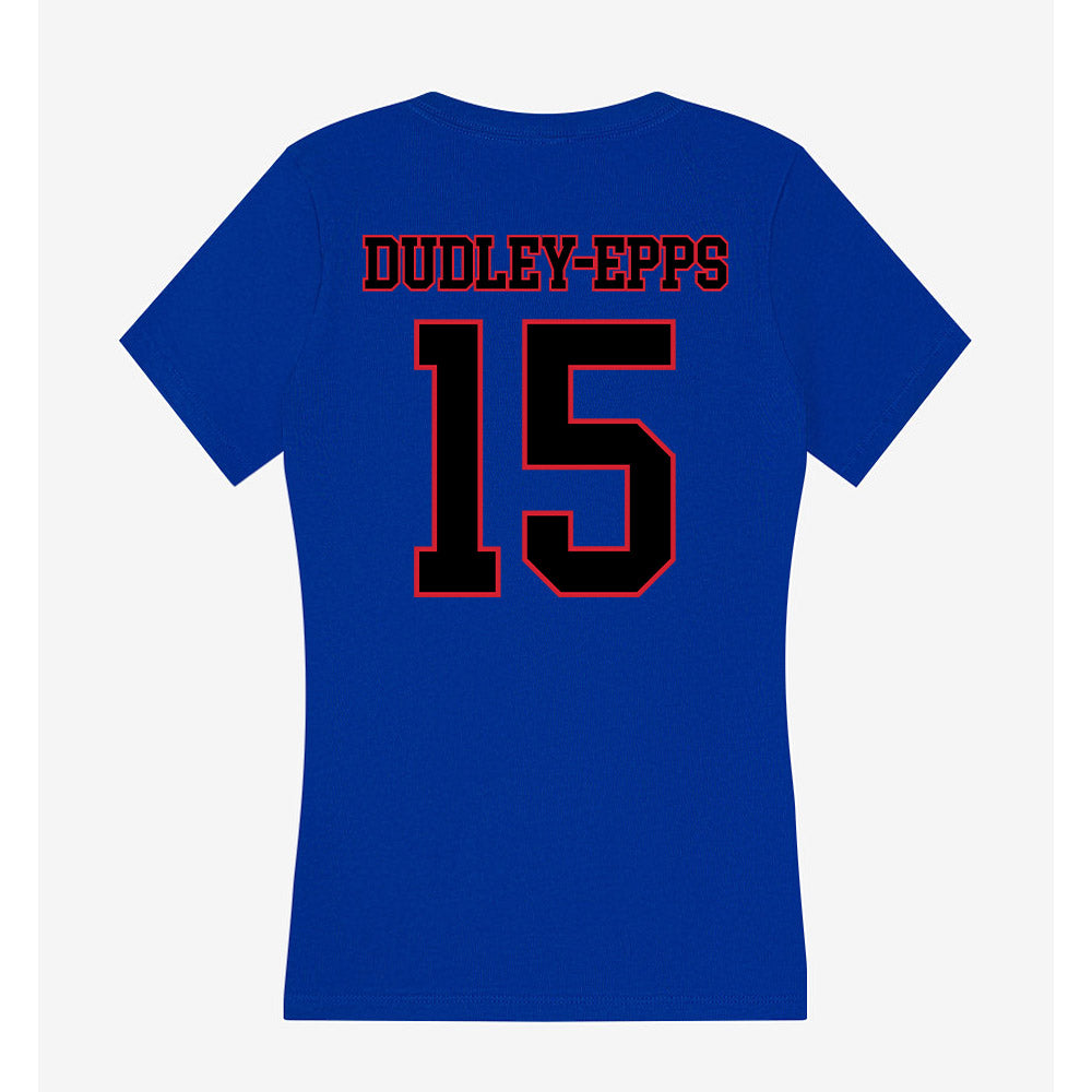 DePaul - NCAA Women's Volleyball : Jade Dudley-Epps - Classic Shersey Women's V-Neck T-Shirt-1