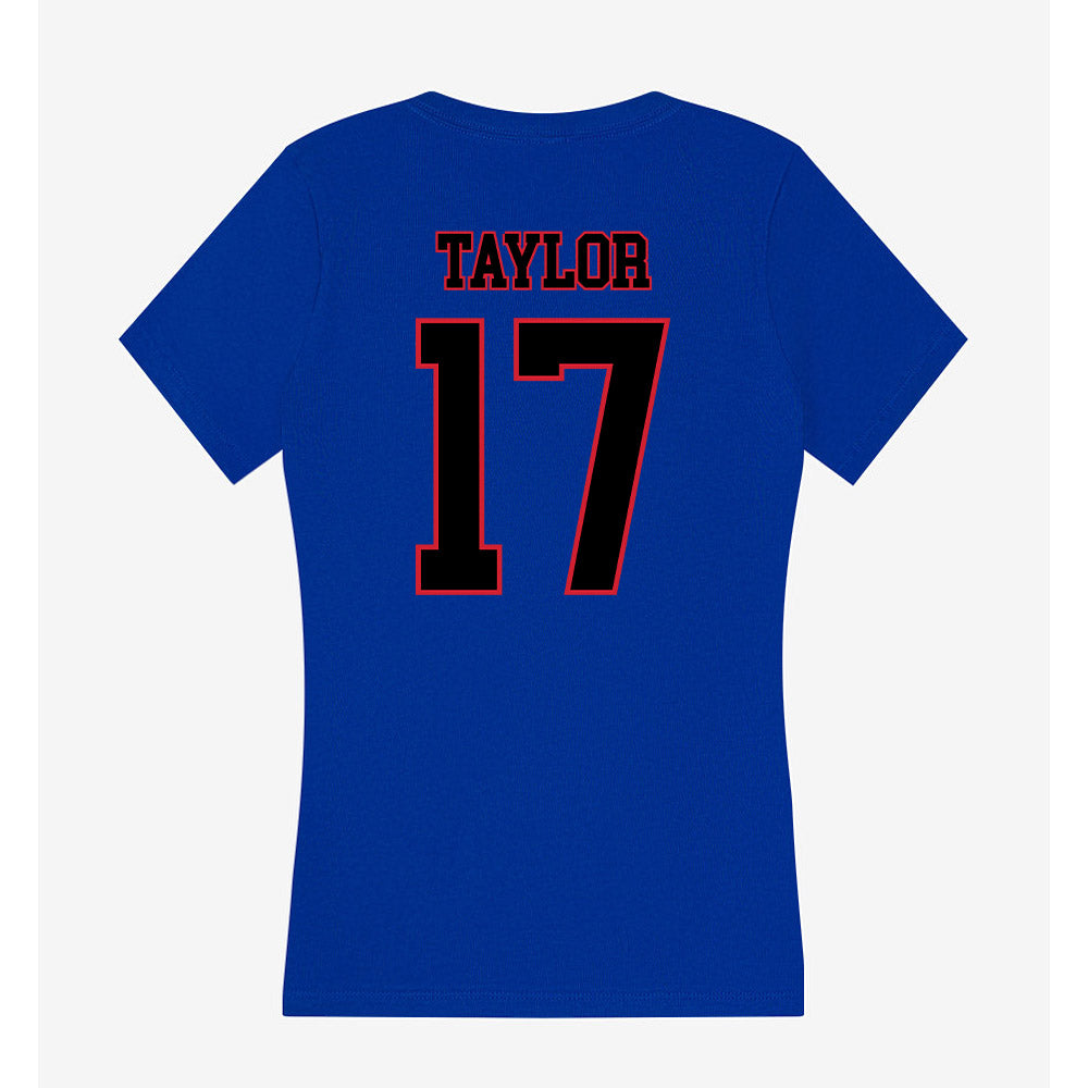 DePaul - NCAA Women's Soccer : Keira Taylor - Classic Shersey Women's V-Neck T-Shirt-1