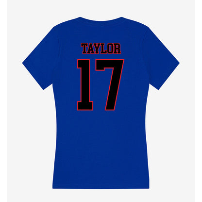 DePaul - NCAA Women's Soccer : Keira Taylor - Classic Shersey Women's V-Neck T-Shirt-1