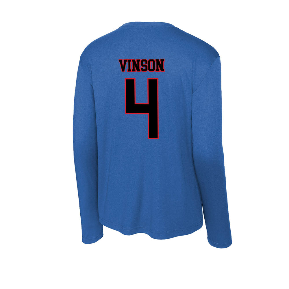 DePaul - NCAA Women's Soccer : Riley Vinson - Classic Shersey Activewear Long Sleeve T-Shirt-1