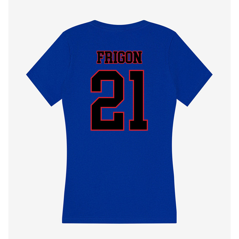 DePaul - NCAA Women's Soccer : Jericho Frigon - Classic Shersey Women's V-Neck T-Shirt-1