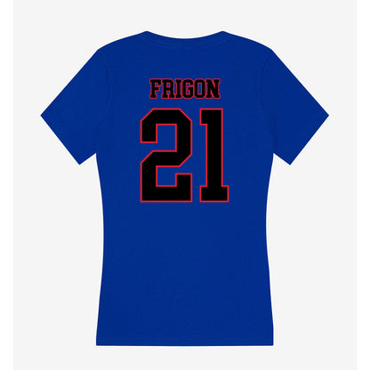 DePaul - NCAA Women's Soccer : Jericho Frigon - Classic Shersey Women's V-Neck T-Shirt-1