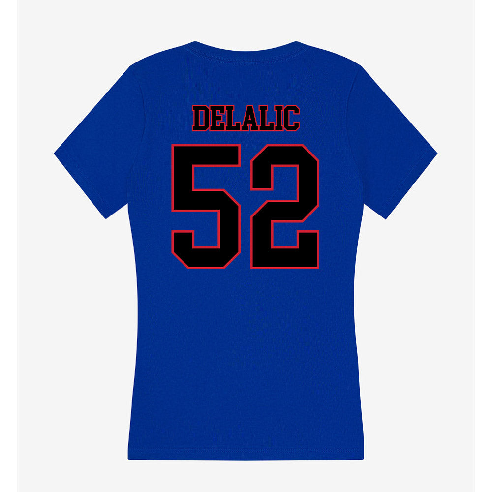 DePaul - NCAA Men's Basketball : Amsal Delalic - Classic Shersey Women's V-Neck T-Shirt-1