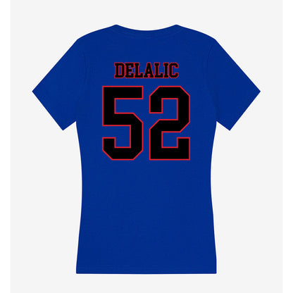 DePaul - NCAA Men's Basketball : Amsal Delalic - Classic Shersey Women's V-Neck T-Shirt-1