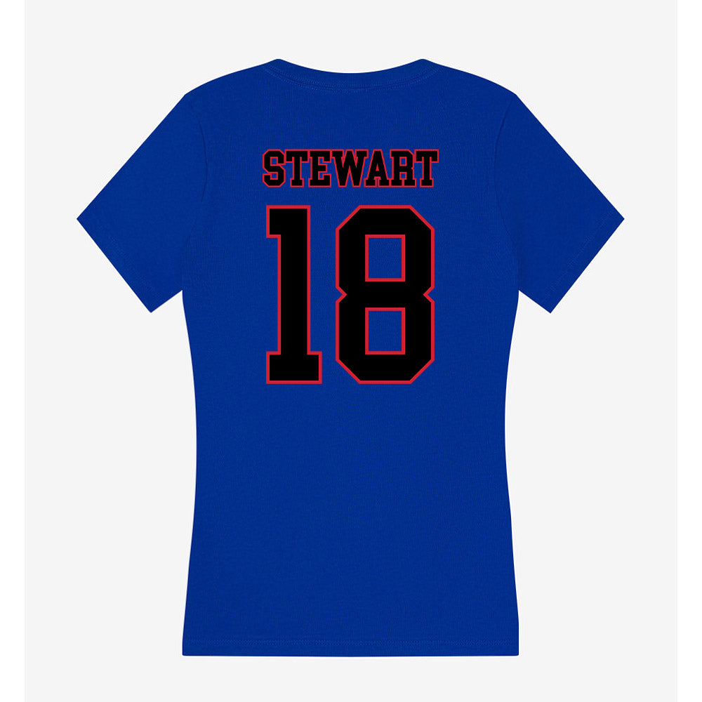 DePaul - NCAA Women's Volleyball : Morgan Stewart - Classic Shersey Women's V-Neck T-Shirt-1