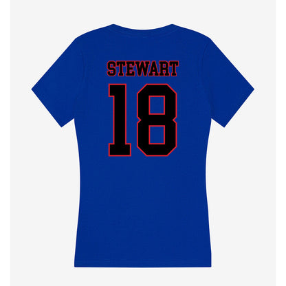 DePaul - NCAA Women's Volleyball : Morgan Stewart - Classic Shersey Women's V-Neck T-Shirt-1