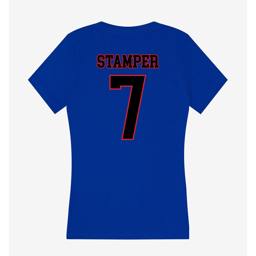 DePaul - NCAA Women's Soccer : Marin Stamper - Classic Shersey Women's V-Neck T-Shirt-1