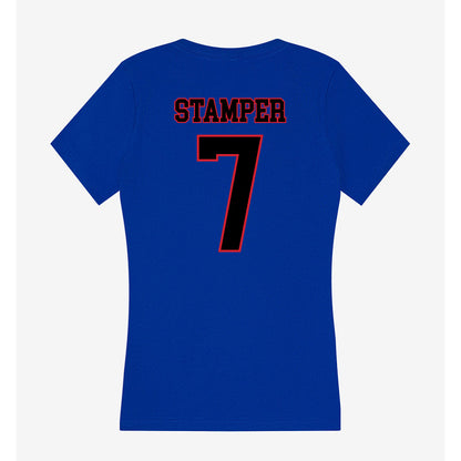 DePaul - NCAA Women's Soccer : Marin Stamper - Classic Shersey Women's V-Neck T-Shirt-1
