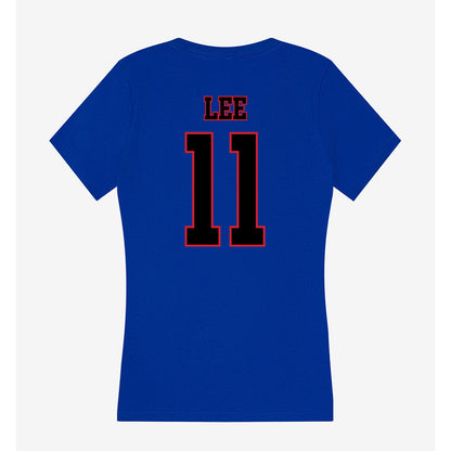 DePaul - NCAA Women's Basketball : Sumer Lee - Classic Shersey Women's V-Neck T-Shirt-1