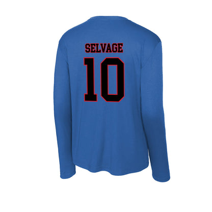 DePaul - NCAA Softball : Kailey Selvage - Activewear Long Sleeve T-Shirt-1