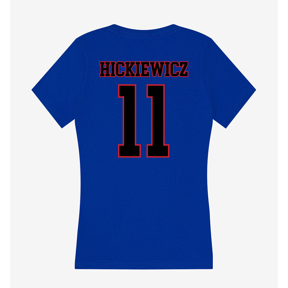 DePaul - NCAA Men's Soccer : Daniel Hickiewicz - Women's V-Neck T-Shirt-1