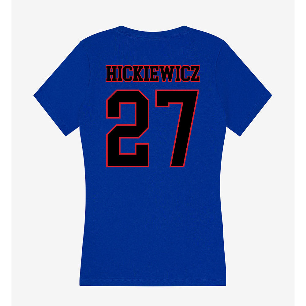 DePaul - NCAA Men's Soccer : Daniel Hickiewicz - Classic Shersey Women's V-Neck T-Shirt-1