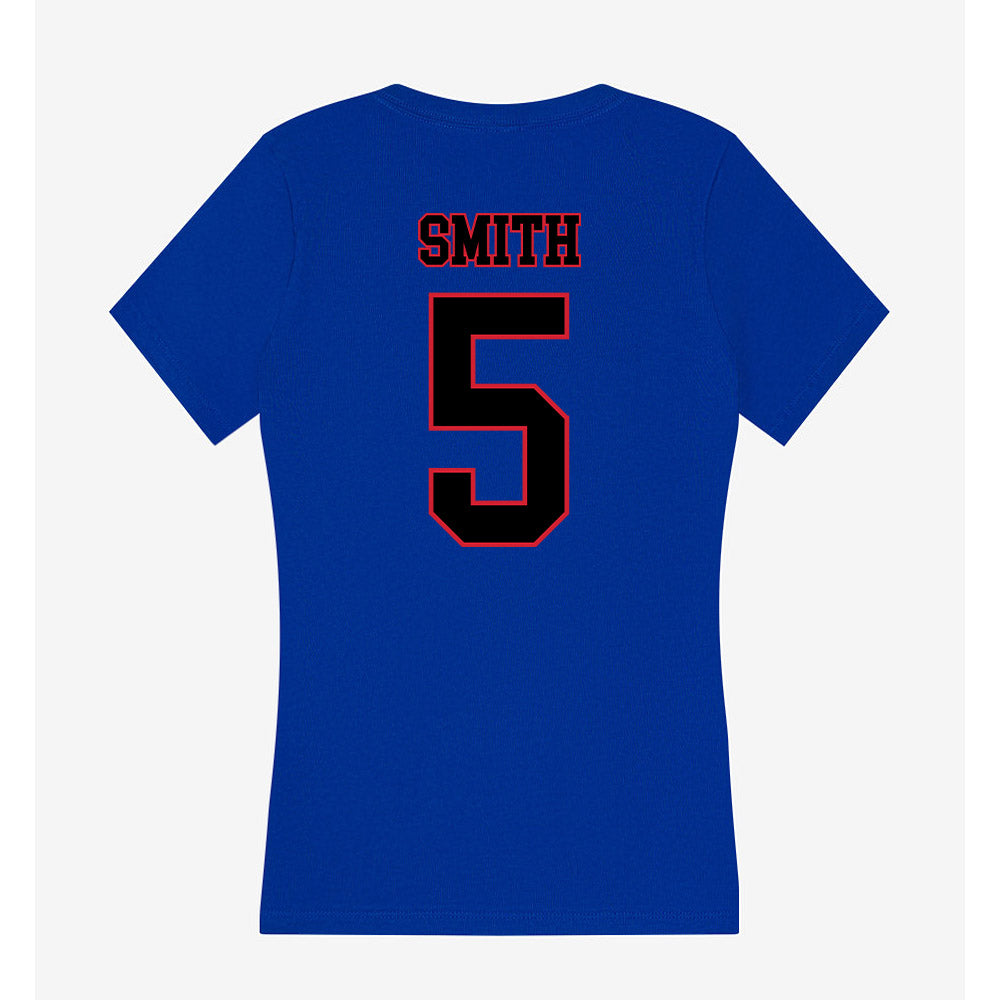 DePaul - NCAA Men's Basketball : RJ Smith - Classic Shersey Women's V-Neck T-Shirt-1