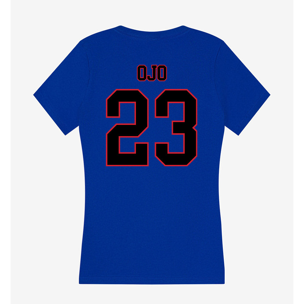 DePaul - NCAA Women's Basketball : Michelle Ojo - Classic Shersey Women's V-Neck T-Shirt-1