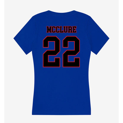 DePaul - NCAA Men's Basketball : Kruz McClure - Classic Shersey Women's V-Neck T-Shirt-1
