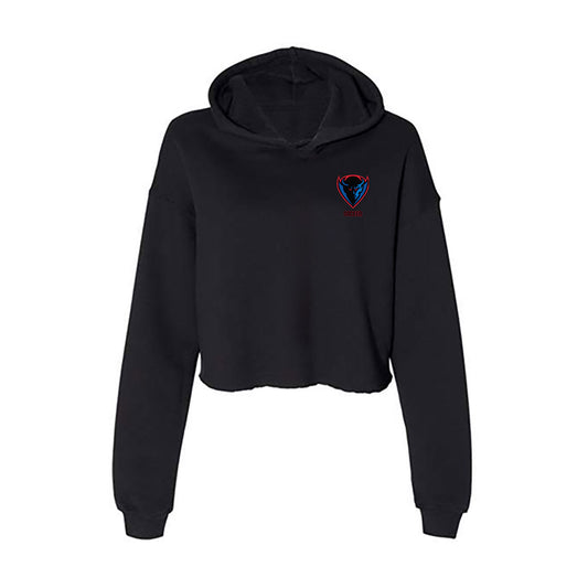 DePaul - NCAA Women's Soccer : Carolina Capizzi - Classic Shersey Women's Crop Fleece Hooded Sweatshirt-0
