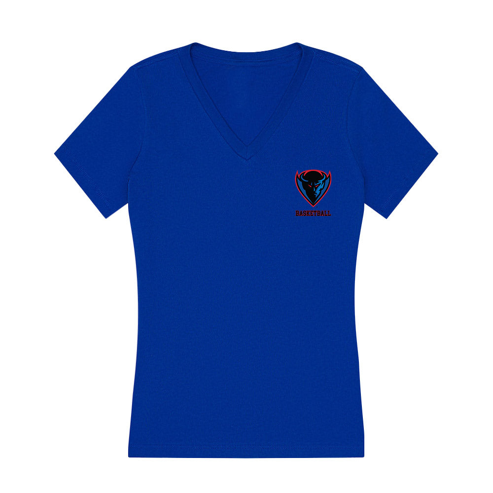 DePaul - NCAA Women's Basketball : Sumer Lee - Classic Shersey Women's V-Neck T-Shirt-0