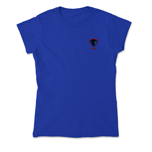 DePaul - NCAA Women's Soccer : Madeline Lewis - Soft Style Women’s T-Shirt-0