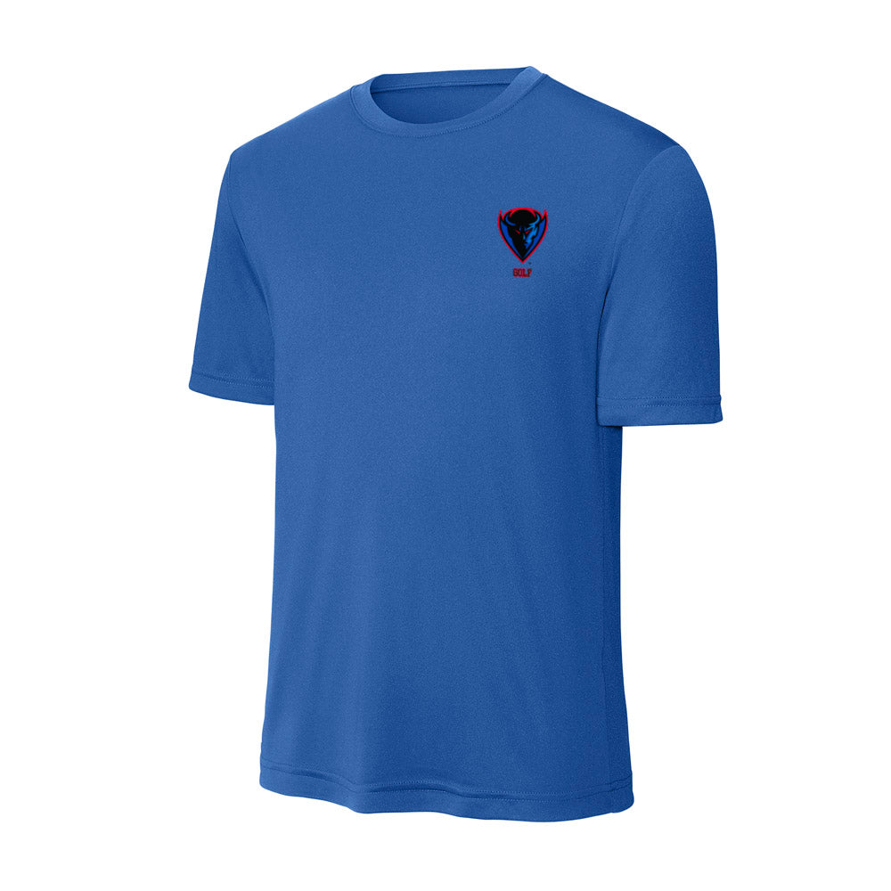 DePaul - NCAA Men's Golf : David Griggs - Activewear T-Shirt-0