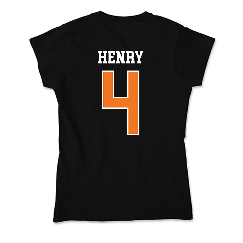 Texas Arlington - NCAA Baseball : Zach Henry - Soft Style Women’s T-Shirt-1