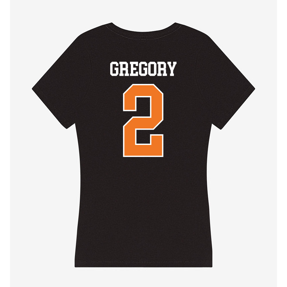 Texas Arlington - NCAA Baseball : Cason Gregory - Women's V-Neck T-Shirt-1