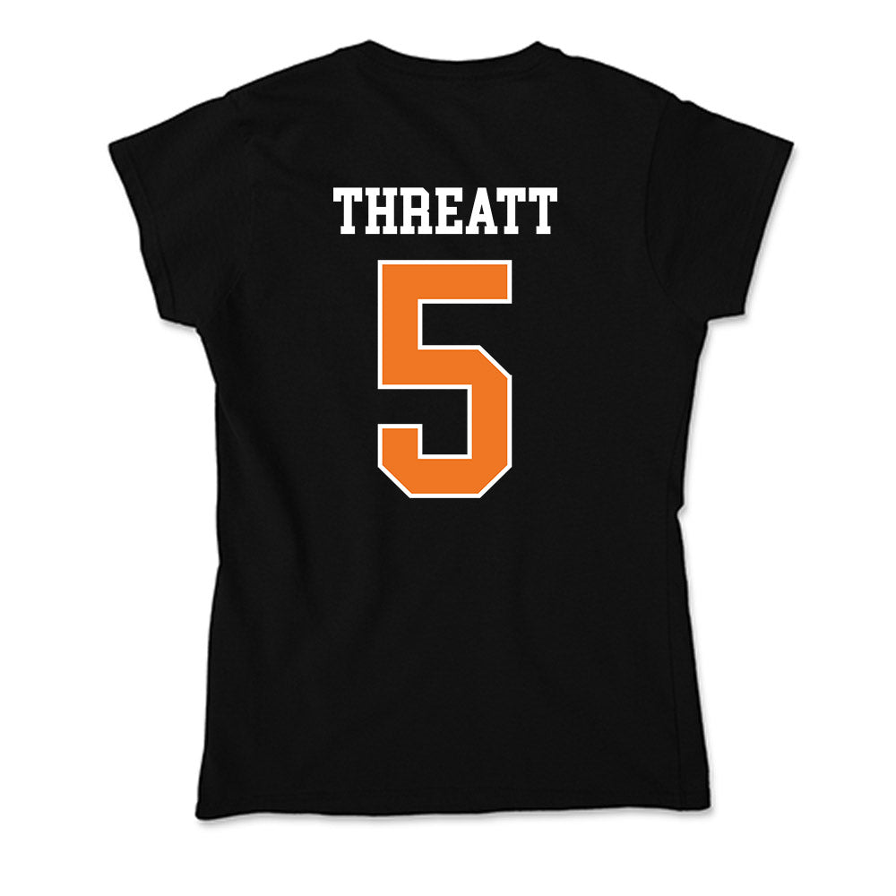Texas Arlington - NCAA Women's Basketball : nya threatt - Soft Style Women’s T-Shirt-1