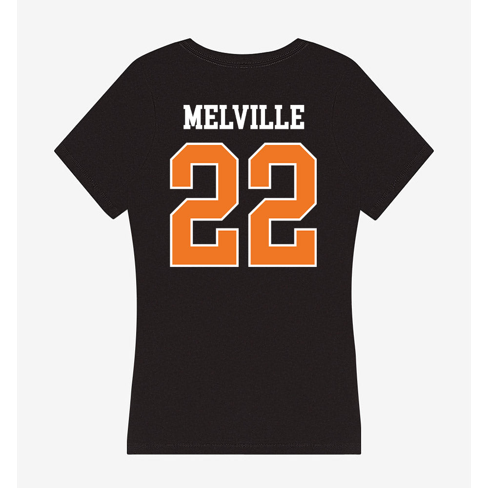 Texas Arlington - NCAA Baseball : Hayes Melville - Women's V-Neck T-Shirt-1